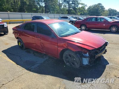 Czwarte zdjęcie samochodu z boku: 2023 HYUNDAI ELANTRA SEL VIN:KMHLM4AG8PU570444 - miniatura