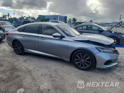 Czwarte zdjęcie samochodu z boku: 2022 HONDA ACCORD EXL VIN:1HGCV1F57NA041980 - miniatura
