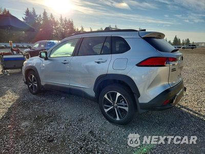 Drugie zdjęcie samochodu z przodu: 2025 TOYOTA COROLLA CROSS HYBRID XSE VIN:7MUFBABG0SV081589 - miniatura