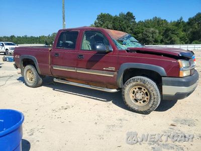 Czwarte zdjęcie samochodu z boku: 2003 CHEVROLET SILVERADO K2500 HEAVY DUTY VIN:1GCHK23163F151858 - miniatura