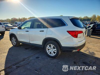 Drugie zdjęcie samochodu z przodu: 2017 HONDA PILOT LX VIN:5FNYF6H19HB080431 - miniatura