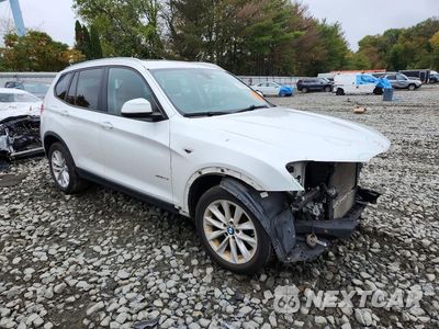 Czwarte zdjęcie samochodu z boku: 2017 BMW X3 XDRIVE28I VIN:5UXWX9C35H0W80164 - miniatura