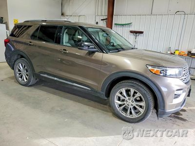 Czwarte zdjęcie samochodu z boku: 2021 FORD EXPLORER LIMITED VIN:1FMSK8FH0MGB07931 - miniatura