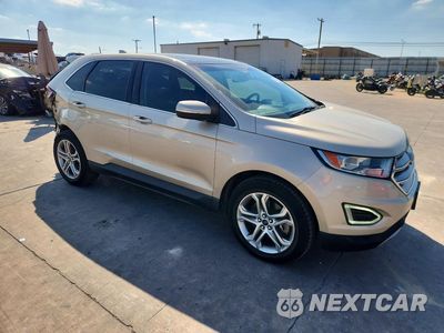 Czwarte zdjęcie samochodu z boku: 2018 FORD EDGE TITANIUM VIN:2FMPK3K89JBC43914 - miniatura