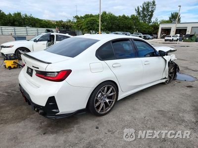 Trzecie zdjęcie samochodu z tyłu: 2023 BMW M340I VIN:3MW49FS04P8D03299 - miniatura