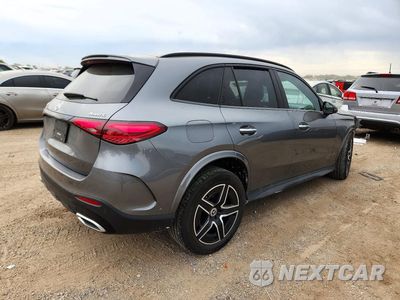 Trzecie zdjęcie samochodu z tyłu: 2023 MERCEDES-BENZ GLC 300 4MATIC VIN:W1NKM4HB6PU031310 - miniatura