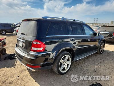 Trzecie zdjęcie samochodu z tyłu: 2010 MERCEDES-BENZ GL 550 4MATIC VIN:4JGBF8GE8AA600845 - miniatura
