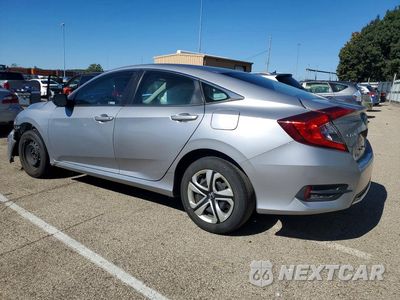 Drugie zdjęcie samochodu z przodu: 2019 HONDA CIVIC LX VIN:2HGFC2F66KH511026 - miniatura