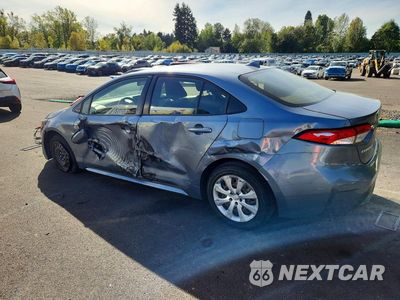Drugie zdjęcie samochodu z przodu: 2020 TOYOTA COROLLA LE VIN:JTDEPRAE5LJ031470 - miniatura