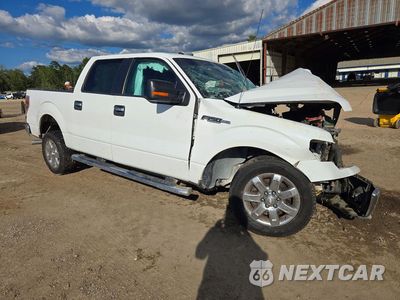 Czwarte zdjęcie samochodu z boku: 2012 FORD F150 SUPERCREW VIN:1FTEW1CM1CKD48780 - miniatura
