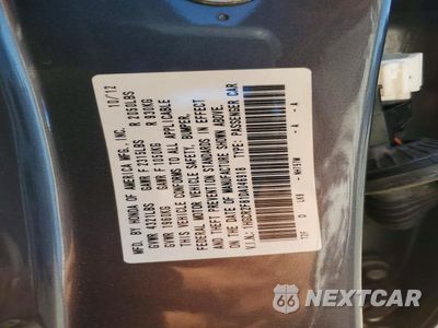 Zdjęcie 12 z 12 samochodu: 2013 HONDA ACCORD EXL VIN:1HGCR2F81DA046918 - miniatura