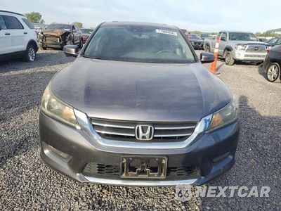 Piąte zdjęcie samochodu w środku: 2014 HONDA ACCORD EXL VIN:1HGCR2F80EA113381 - miniatura