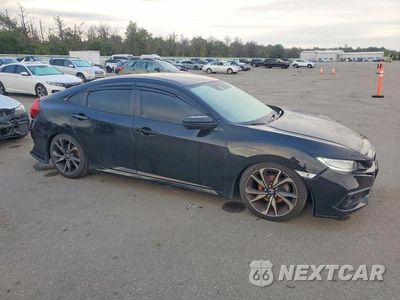Czwarte zdjęcie samochodu z boku: 2020 HONDA CIVIC SPORT VIN:19XFC2F8XLE021931 - miniatura