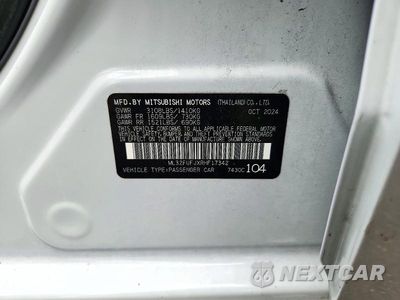 Zdjęcie 12 z 12 samochodu: 2024 MITSUBISHI MIRAGE G4 ES VIN:ML32FUFJXRHF17342 - miniatura
