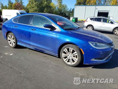 Czwarte zdjęcie samochodu z boku: 2016 CHRYSLER 200 LIMITED VIN:1C3CCCABXGN121545 - miniatura