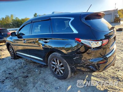 Drugie zdjęcie samochodu z przodu: 2013 INFINITI JX35 BASE VIN:5N1AL0MM3DC349050 - miniatura