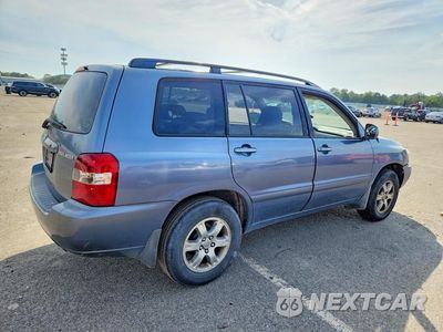 Trzecie zdjęcie samochodu z tyłu: 2006 TOYOTA HIGHLANDER BASE VIN:JTEDP21A960110341 - miniatura