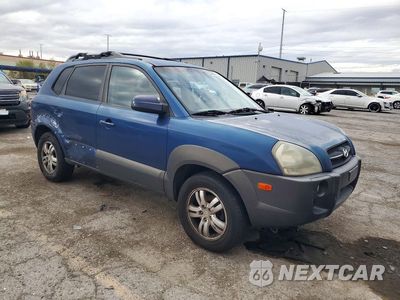 Czwarte zdjęcie samochodu z boku: 2006 HYUNDAI TUCSON GLS VIN:KM8JN72D36U422565 - miniatura