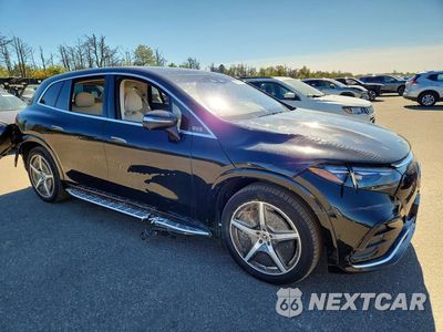Czwarte zdjęcie samochodu z boku: 2024 MERCEDES-BENZ EQS SUV 450+ VIN:4JGDM2DB7RA033139 - miniatura
