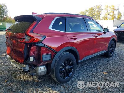 Trzecie zdjęcie samochodu z tyłu: 2025 HONDA CR-V SPORT-L VIN:7FARS6H88SE106171 - miniatura