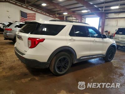 Trzecie zdjęcie samochodu z tyłu: 2022 FORD EXPLORER XLT VIN:1FMSK8DH7NGA39115 - miniatura