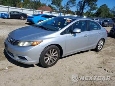 2012 HONDA CIVIC EXL 19XFB2F98CE358903 - główne zdjęcie licytacji z USA - miniatura