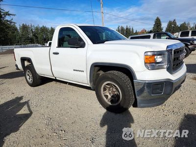 Czwarte zdjęcie samochodu z boku: 2015 GMC SIERRA C1500 VIN:1GTN1TEC8FZ906795 - miniatura