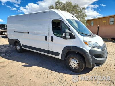 Czwarte zdjęcie samochodu z boku: 2023 RAM PROMASTER 3500 DELIVERY VAN VIN:3C6MRVJG2PE503022 - miniatura