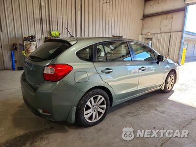 Trzecie zdjęcie samochodu z tyłu: 2015 SUBARU IMPREZA PREMIUM VIN:JF1GPAC66FH233977 - miniatura