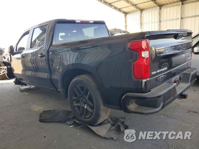 Drugie zdjęcie samochodu z przodu: 2022 CHEVROLET SILVERADO K1500 CUSTOM VIN:1GCPDBEK0NZ536197 - miniatura