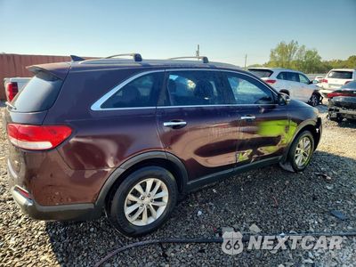 Trzecie zdjęcie samochodu z tyłu: 2016 KIA SORENTO LX VIN:5XYPG4A30GG072055 - miniatura