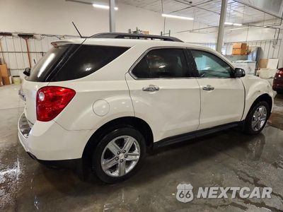 Trzecie zdjęcie samochodu z tyłu: 2015 CHEVROLET EQUINOX LTZ VIN:1GNFLHEK8FZ140772 - miniatura