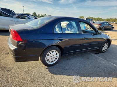 Trzecie zdjęcie samochodu z tyłu: 2005 HONDA CIVIC LX VIN:2HGES15525H599479 - miniatura