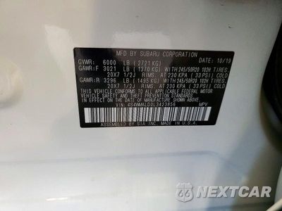 Zdjęcie 13 z 13 samochodu: 2020 SUBARU ASCENT LIMITED VIN:4S4WMALD0L3423856 - miniatura