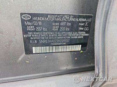 Zdjęcie 13 z 13 samochodu: 2018 HYUNDAI SONATA SEL+ VIN:5NPE34AF7JH709357 - miniatura