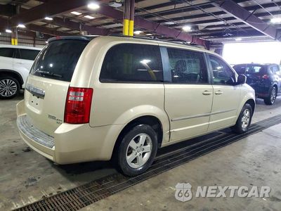 Trzecie zdjęcie samochodu z tyłu: 2010 DODGE GRAND CARAVAN SXT VIN:2D4RN5DX4AR190179 - miniatura