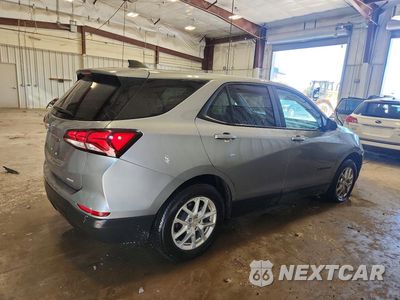 Trzecie zdjęcie samochodu z tyłu: 2023 CHEVROLET EQUINOX LS VIN:3GNAXSEG6PL139099 - miniatura