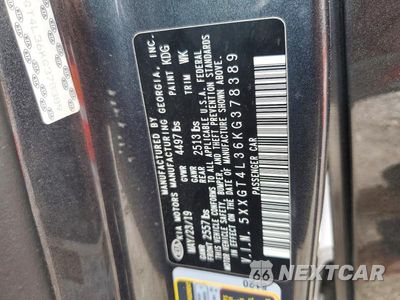 Zdjęcie 12 z 12 samochodu: 2019 KIA OPTIMA LX VIN:5XXGT4L36KG378389 - miniatura