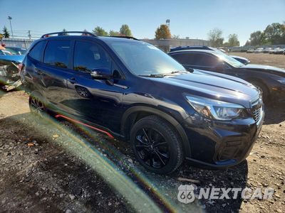 Czwarte zdjęcie samochodu z boku: 2019 SUBARU FORESTER SPORT VIN:JF2SKAJC1KH516973 - miniatura
