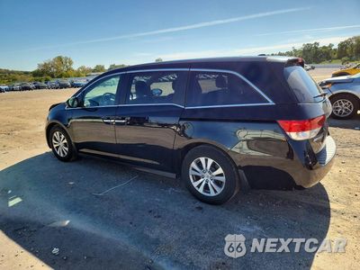 Drugie zdjęcie samochodu z przodu: 2017 HONDA ODYSSEY EXL VIN:5FNRL5H69HB011015 - miniatura