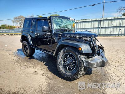 Czwarte zdjęcie samochodu z boku: 2016 JEEP WRANGLER UNLIMITED SPORT VIN:1C4BJWDG9GL121585 - miniatura