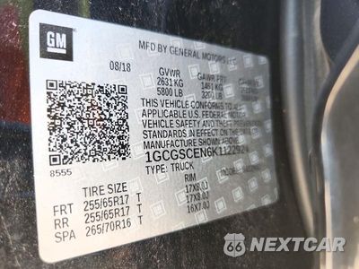 Zdjęcie 12 z 12 samochodu: 2019 CHEVROLET COLORADO LT VIN:1GCGSCEN6K1122924 - miniatura