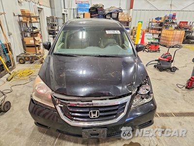 Piąte zdjęcie samochodu w środku: 2009 HONDA ODYSSEY EXL VIN:5FNRL38699B005303 - miniatura