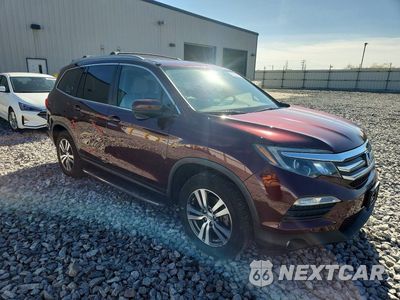 Czwarte zdjęcie samochodu z boku: 2016 HONDA PILOT EXL VIN:5FNYF6H5XGB024256 - miniatura