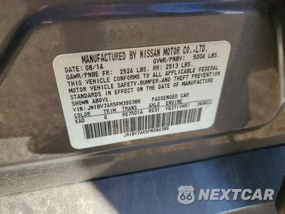 Zdjęcie 12 z 12 samochodu: 2015 INFINITI Q50 BASE VIN:JN1BV7AR5FM390386 - miniatura