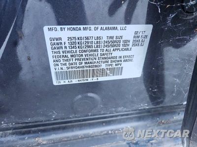 Zdjęcie 12 z 12 samochodu: 2017 ACURA MDX ADVANCE VIN:5FRYD4H87HB028639 - miniatura