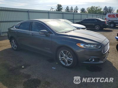 Czwarte zdjęcie samochodu z boku: 2015 FORD FUSION TITANIUM HEV VIN:3FA6P0RU5FR197564 - miniatura
