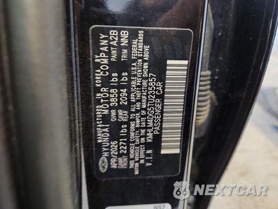 Zdjęcie 12 z 12 samochodu: 2026 HYUNDAI ELANTRA SEL SPORT VIN:KMHLM4DG5TU235857 - miniatura