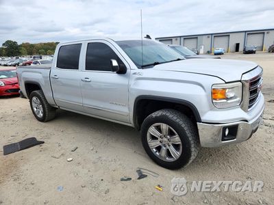 Czwarte zdjęcie samochodu z boku: 2015 GMC SIERRA K1500 SLT VIN:3GTU2VEC9FG453484 - miniatura