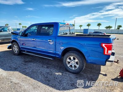 Drugie zdjęcie samochodu z przodu: 2017 FORD F150 SUPERCREW VIN:1FTEW1CF2HKD38669 - miniatura